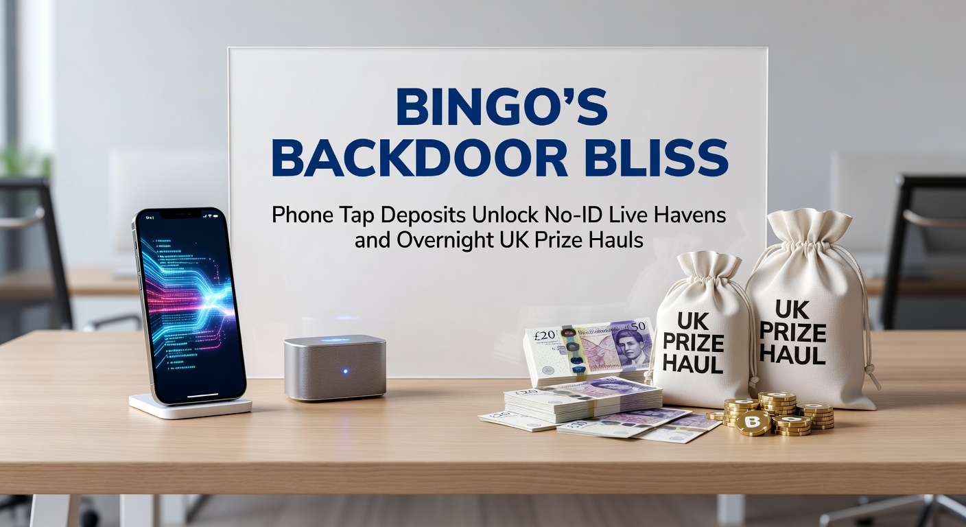 Close-up of a mobile screen displaying a full house win in a live bingo room, with overnight payout notification popping up