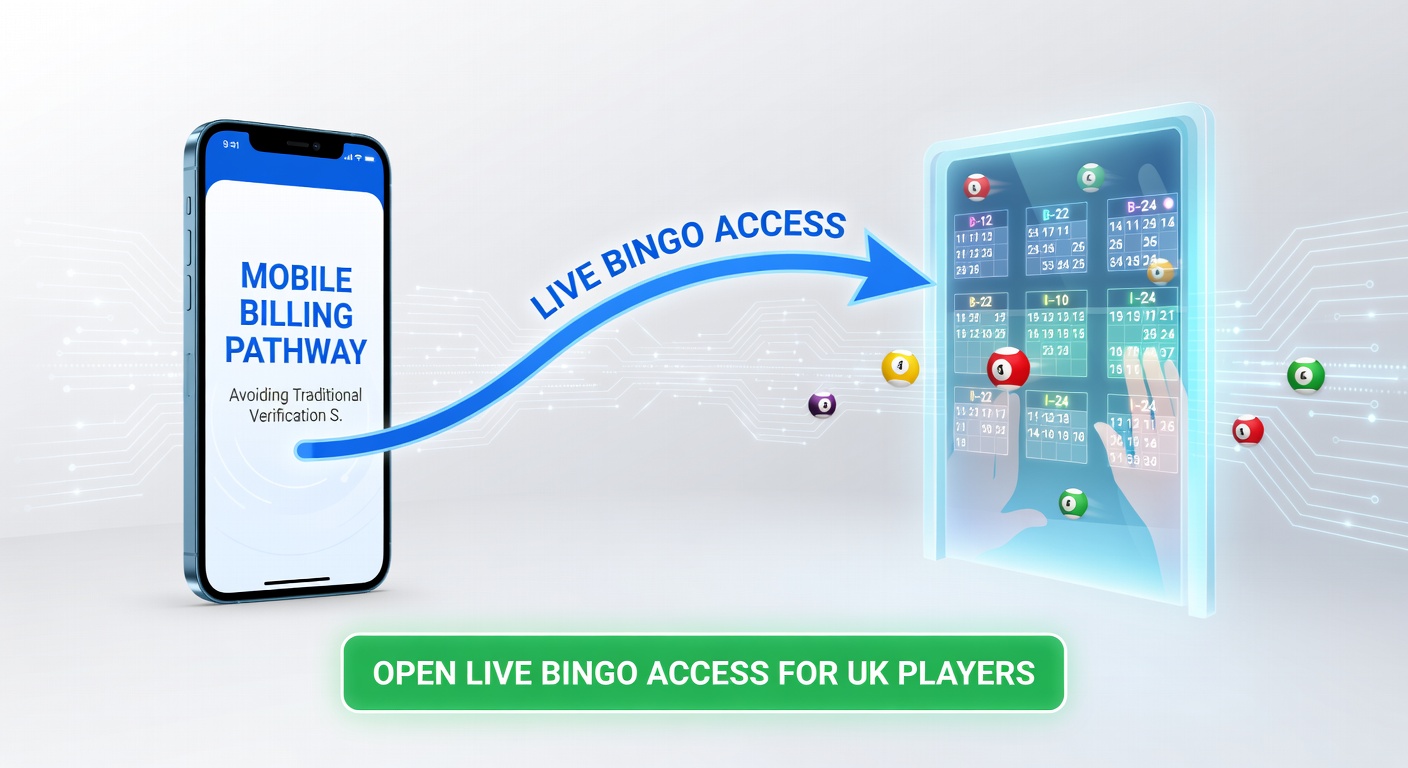 Live bingo room interface with mobile payment confirmation overlay