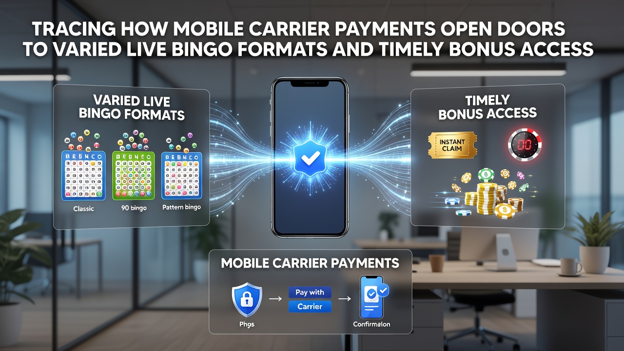 Live bingo interface showing multiple game rooms and instant bonus notifications for UK users